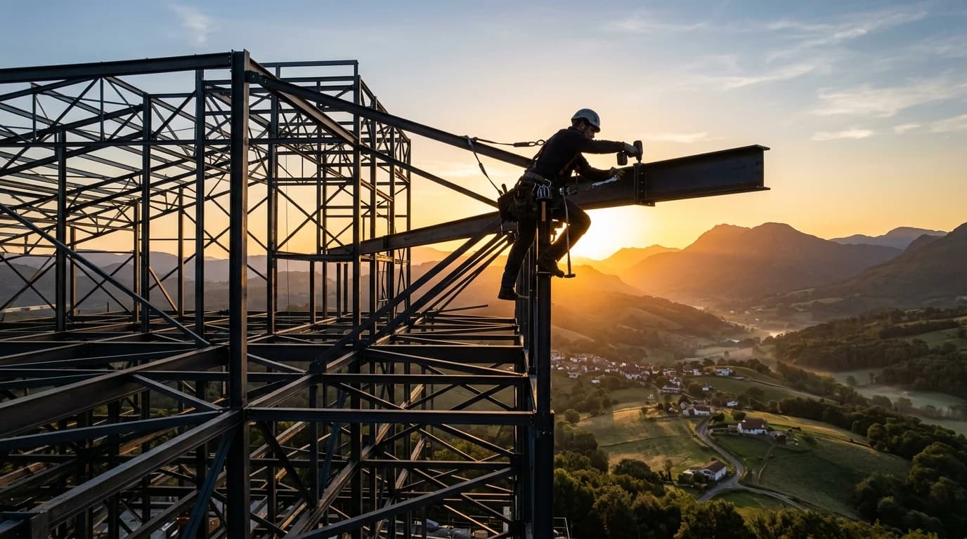 Charpentier métallique - OLHA CONSTRUCTIONS METALLIQUES